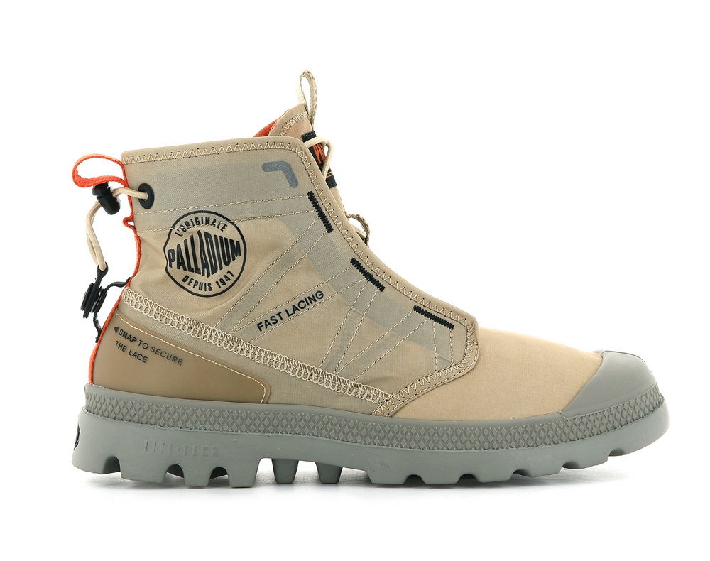 Botas Palladium PAMPA TRAVEL LITE Hombre Desert | Costa Rica-27481